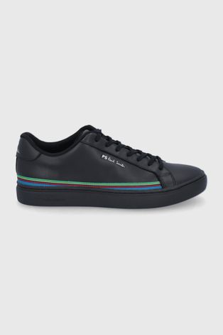 Kožne cipele PS Paul Smith boja: crna