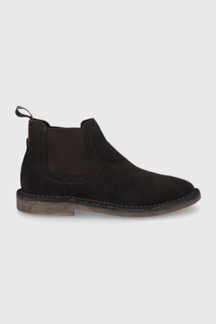 Замшевые ботинки Wrangler мужские цвет коричневый