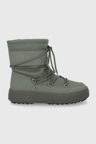 Čizme za snijeg Moon Boot za muškarce, boja: zelena