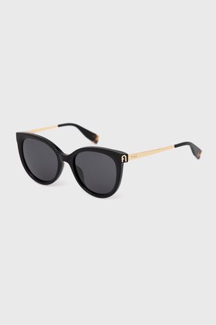 Сонцезахисні окуляри Furla WD00022 жіночі колір чорний
