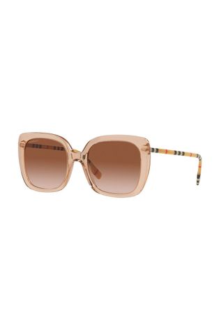 Солнцезащитные очки Burberry женские цвет оранжевый