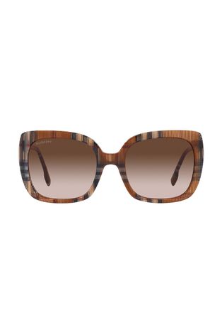 Солнцезащитные очки Burberry женские цвет коричневый