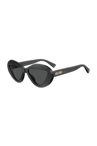 Moschino Okulary przeciwsłoneczne damskie kolor czarny