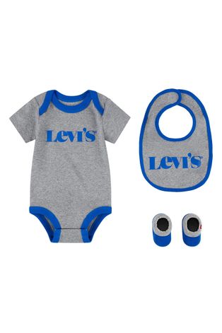 Levi's Komplet niemowlęcy kolor szary