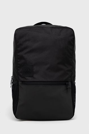 Дитячий рюкзак adidas Performance колір чорний великий гладкий