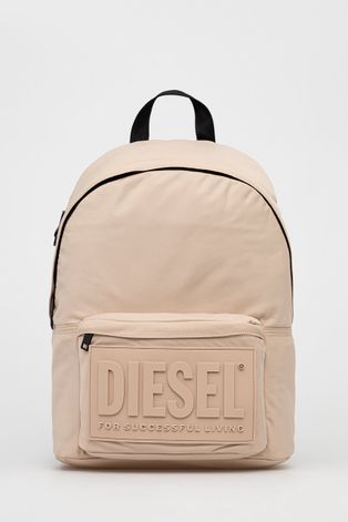 Рюкзак Diesel жіночий колір прозорий великий гладкий