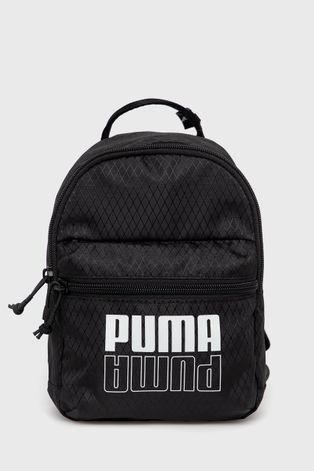 Рюкзак Puma жіночий колір чорний малий з принтом