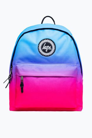 Hype Plecak damski kolor fioletowy duży wzorzysty