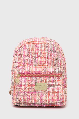 Дитячий рюкзак Guess колір рожевий малий візерунок