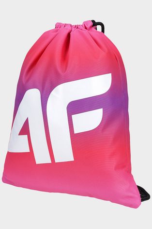 4F Plecak dziecięcy kolor różowy z nadrukiem