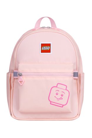 Lego Plecak dziecięcy kolor różowy mały z nadrukiem