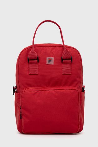 Дитячий рюкзак Fila колір червоний малий гладкий