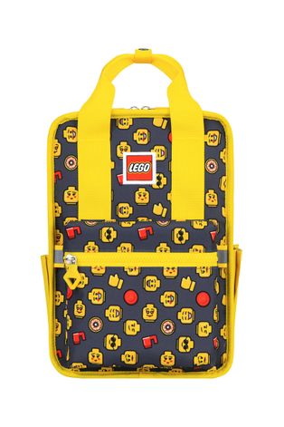 Детский рюкзак Lego цвет жёлтый большой с узором