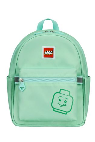 Dětský batoh Lego tyrkysová barva, malý, s potiskem
