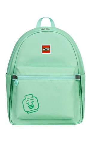 Детский рюкзак Lego цвет бирюзовый большой с принтом