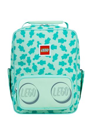 Детский рюкзак Lego цвет бирюзовый маленький с узором