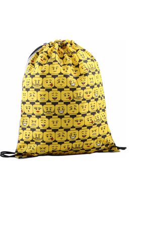 Дитячий рюкзак Lego колір жовтий візерунок