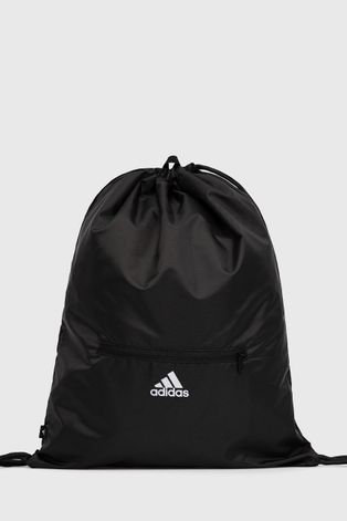 adidas Plecak kolor czarny z nadrukiem