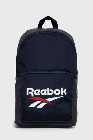 Reebok Classic hátizsák GP0152 sötétkék, nagy, nyomott mintás