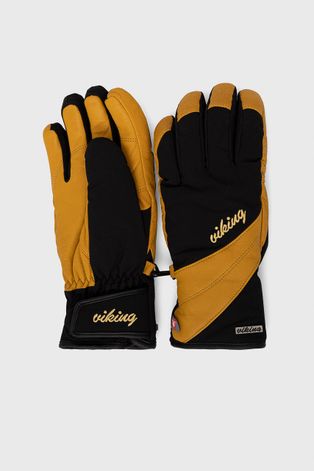 Γάντια Viking γυναικεία, χρώμα: κίτρινο
