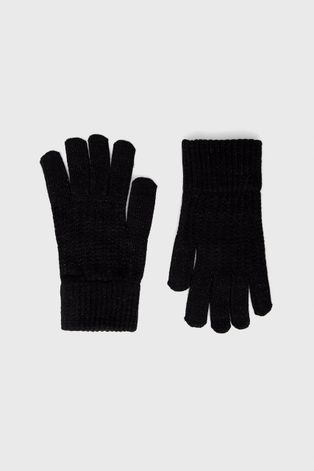 Γάντια Jail Jam KEENSINGTON γυναικεία, χρώμα: μαύρο