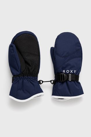 Detské rukavice Roxy tmavomodrá farba