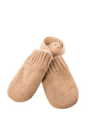 Дитячі рукавички Jamiks Diano колір коричневий