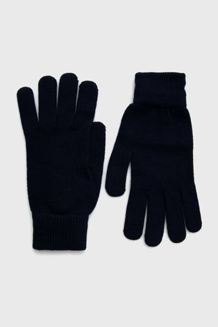 Γάντια PS Paul Smith ανδρικά, χρώμα: ναυτικό μπλε
