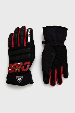 Γάντια σκι Rossignol ανδρικός, χρώμα: μαύρο