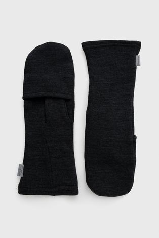 Вовняні рукавички Houdini Alto чоловічі колір сірий
