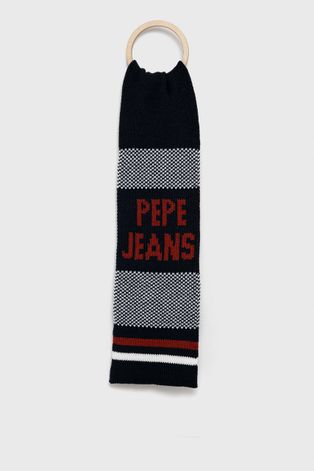 Pepe Jeans sál sötétkék, mintás