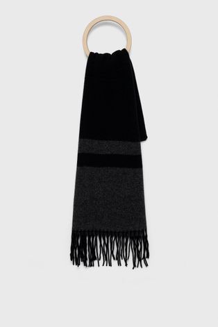 Шарф Polo Ralph Lauren женский цвет чёрный меланж
