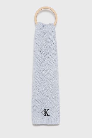 Дитячий шарф Calvin Klein Jeans однотонний