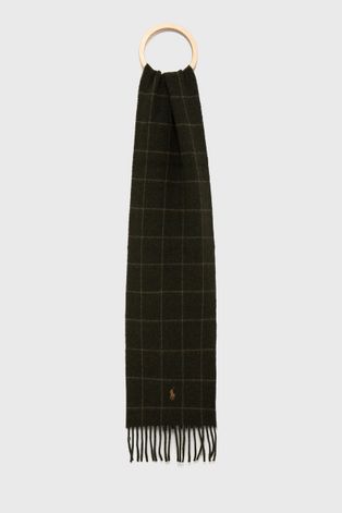 Шерстяной шарф Polo Ralph Lauren с узором