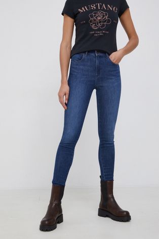 Wrangler Jeans 630 femei, high waist