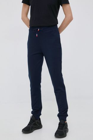 Βαμβακερό παντελόνι Rossignol χρώμα: ναυτικό μπλε