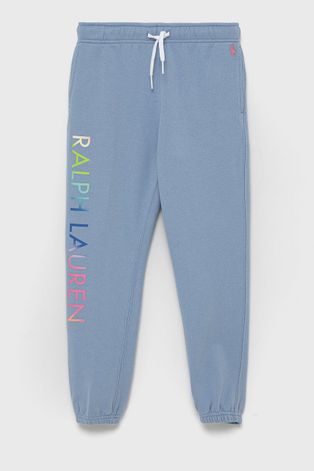 Polo Ralph Lauren Spodnie dziecięce z aplikacją
