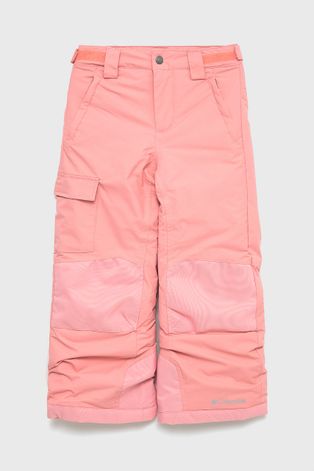 Columbia Spodnie dziecięce kolor różowy