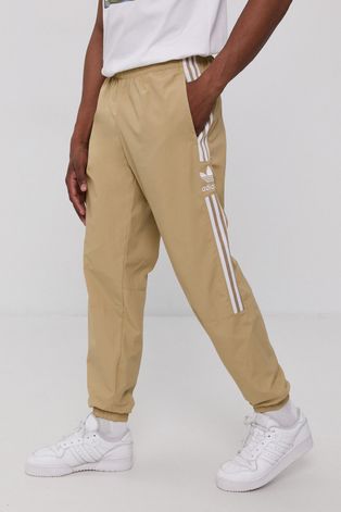 Панталон adidas Originals мъжки в бежово с кройка тип jogger