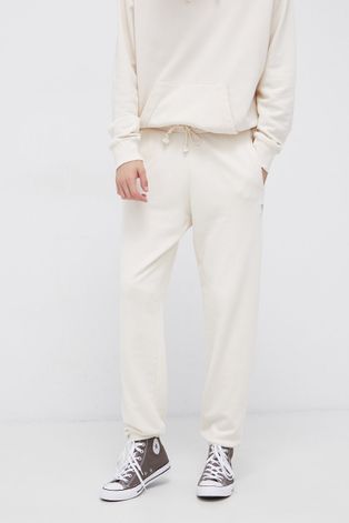 Nohavice Reebok Classic pánske, priehľadná farba, jednofarebné