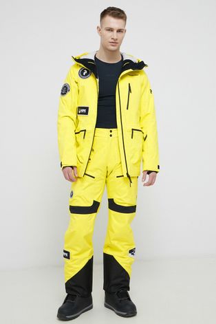 Peak Performance Spodnie męskie kolor żółty