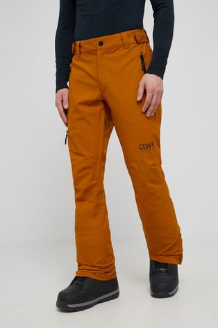 Colourwear spodnie męskie kolor pomarańczowy