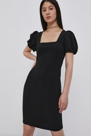 Vero Moda Sukienka kolor czarny mini prosta