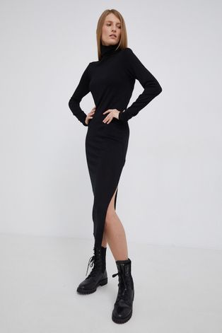 Платье Polo Ralph Lauren цвет чёрный maxi прямое