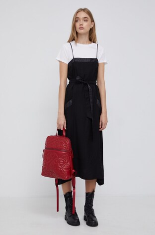 aty Dkny ern barva, midi, kov