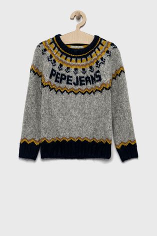 Παιδικό πουλόβερ από μείγμα μαλλιού Pepe Jeans