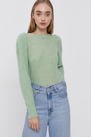 Vero Moda Sweter damski kolor zielony