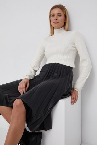 Vero Moda Sweter damski kolor kremowy z półgolfem