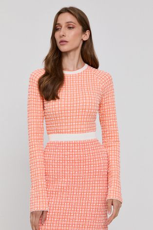 Victoria Victoria Beckham pulóver könnyű, női, narancssárga