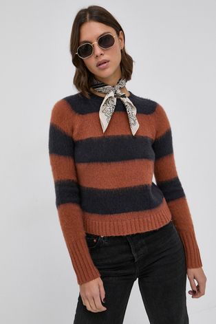 AllSaints Sweter z wełną